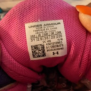 Girls Under Armour sneakers